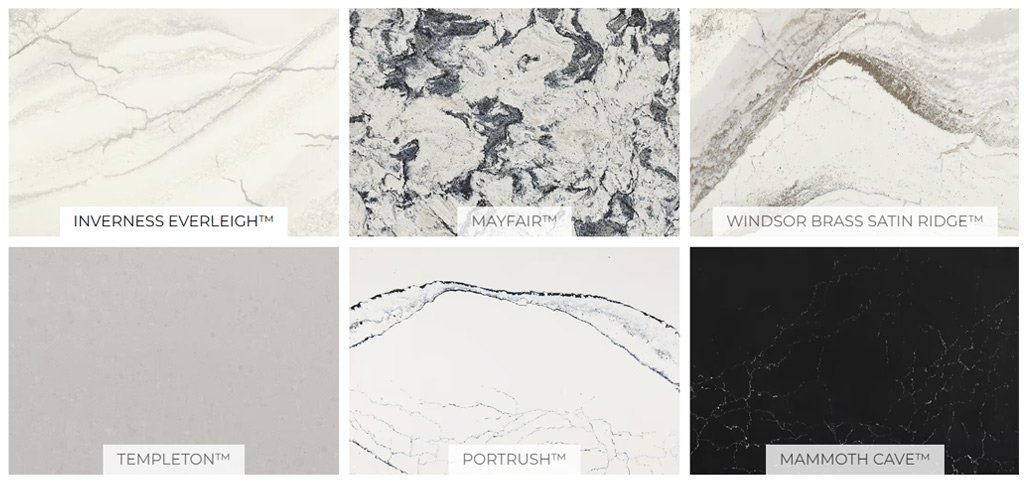 Cambria Quartz Palette