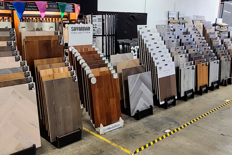 Many flooring options